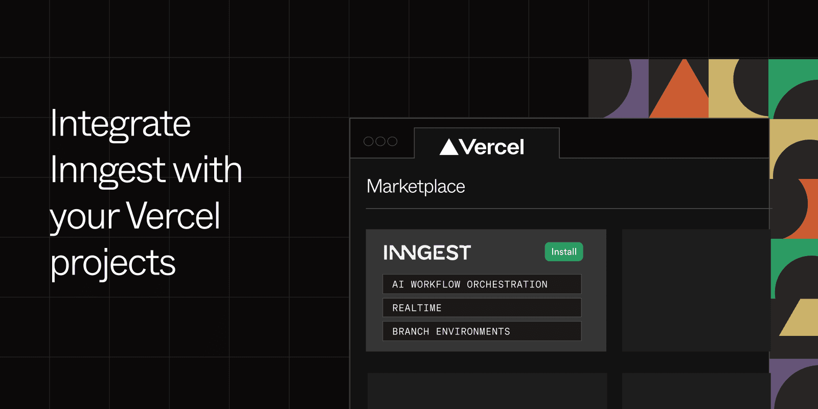 Featured image for Inngest is now on Vercel Marketplace blog post